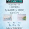 Exposition de Dessins et Aquarelles - Les issambres (83)