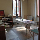 l'atelier de gravure avec la presse de Chartreuse
