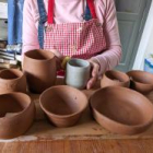 Cours de tournage de poteries