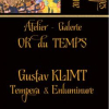Tempera dans l'esprit de Gustav Klimt