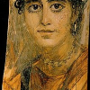 Portrait miniature à la manière des peintres du Fayoum