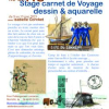 Stage carnet de voyage Ile de Ré avec Isabelle Corcket