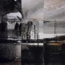 Paradis perdus#2, aquarelle et encre de Chine, 12x12 cm, 2019