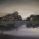 No man's land #4, encre, aquarelle et graphite, 48x48 cm, 2019