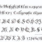 Colmar - calligraphie latine à la journée