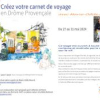 Créez votre carnet de voyage en Drôme provençale avec Marie-Odile Mourel ->COMPLET