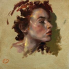 Stage de cinq jours de peinture à l'huile / Portrait et nu / Domaine Audabic / Lussan / Uzès