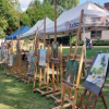 Journée artistique et concours de peinture en forêt à Barbizon