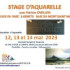 Stage Aquarelle avec Patricia Cabillon baie du mont Saint Michel