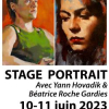 Stage portrait à Paris avec Béatrice Roche Gardies et Yann Hovadik