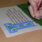Atelier calligraphie enluminure à châteaudun (eure et loir)
