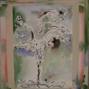 "Arbre" encre de chine et aquarelle sur carton
