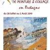 Stage de peinture et collage en Bretagne...