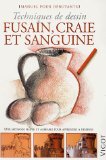 Fusain, craie et sanguine