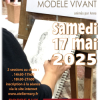 Dessin-Peinture d'après modèle vivant
