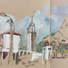 Cours de dessin   aquarelle et gouache en extérieur