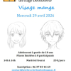 Stage Manga – Visages expressifs & style perso