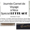 Journée Carnet de Voyage à Nice Spécial Lettrage