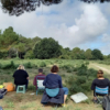 Croquis nomades au jardin de la Garenne d'Etel