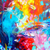 Octobre peinture à l'huile