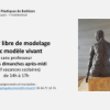 Atelier libre de sculpture avec modèle vivant