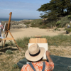 Stage de peinture sur le motif à Noirmoutier