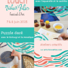 Ateliers Puzzle Doré (Kintsugi-Mosaïque) et Au Fil de Soi (Aquarelle naturelle et Broderie