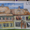 Carnet de voyage aquarellé
