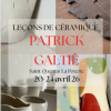 Pratiquer la céramique avec Patrick Galtié, ceramiste à Saint Quentin la Poterie