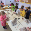 à l'école