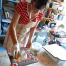 dans l'atelier