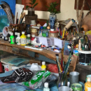 Dans l'atelier 