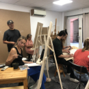 Séance de dessin d'après Modèle vivant