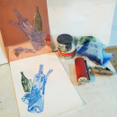 gravure à l'aquatinte sur cuivre