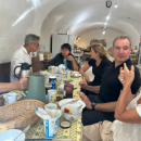 Stage Rogier Willems - Petit dejeuner . juillet 25