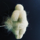 vénus feutrée à l'aiguille