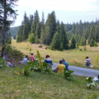 Aquarelle/carnet de voyage dans le val de mouthe