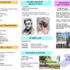 Dessin et peinture  programme 2025-2026