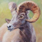 Portrait d'animaux à l'huile