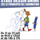 Stage de dessin animé traditionnel et numérique à grasse