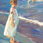 Dans la lumière avec joaquin (a l'aquarelle dans les pas de joaquin sorolla)