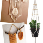 Art du macramé ... c'est moi qui l'ai fait !