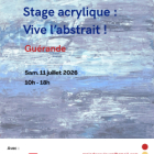 Stage peinture acrylique, vive l'abstrait !