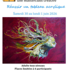 Masterclass créative - réussir un tableau acrylique
