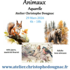 Stage découverte animaux aquarelle