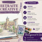 Retraite créative : paysage au crayon et à l'quarelle