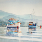 Stage d'aquarelle - à seignosse (landes)