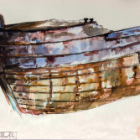 Aquarelle croquis carnet de voyage en bretagne presqu'ile de plougrescant