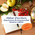 Atelier d'écriture à maisons-laffitte 2025-2026