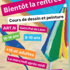 Cours dessin peinture saint pol de léon